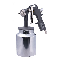 Краскопульт пневматический Fubag Basic S750/1.5 HP 1/4 1 л нижний бачок (110102)