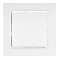 Выключатель EKF Минск одноклавишный встраиваемый белый с самовозвратом (ERV10-028-10)