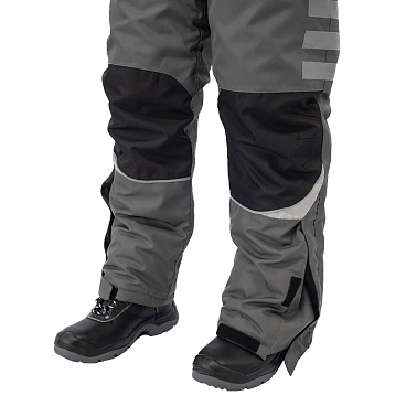 Полукомбинезон рабочий утепленный Delta Plus Iceberg 52-54 рост 180-188 см серый