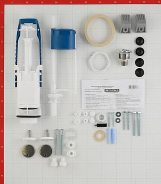 Унитаз-компакт Gesso Home de luxe W103 с горизонтальным выпуском с сиденьем дюропласт микролифт белый (9 015 618)