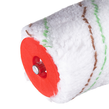 Валик микрофибра 180 мм d45 мм ворс 11 мм для водной основы с ручкой Beorol Natur