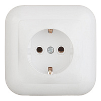 Розетка Svet Стиль встраиваемая белая (0214-00111)