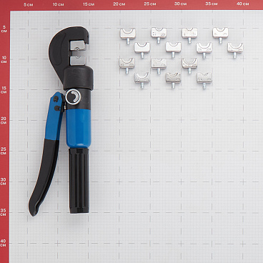 Пресс гидравлический ручной КВТ ПГР-70 для опрессовки наконечников (52065)