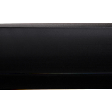 Плинтус ПВХ напольный Salag NG 80 мм черный 2500 мм