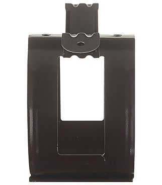 Кронштейн хомут труб Grand Line металлический на деревянную стену d90 мм коричневый RAL 8017