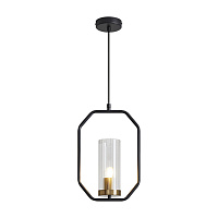 Светильник подвесной Freya Lumi E27 60 Вт 2 кв.м черный IP20 (FR5524PL-01BBZ)