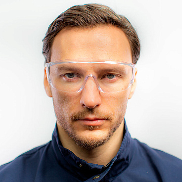 Очки защитные Delta Plus Piton 2 открытые с прозрачными линзами панорамные (Pito2IN)