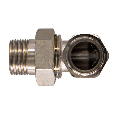 Американка угловая 3/4 ВР(г) х 3/4 НР(ш) латунная