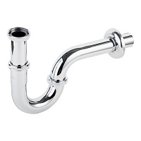 Сифон для раковины Tokito 1 1/4х45 мм без выпуска с соединением 32 мм хром (TOK-SHI-S32CH)