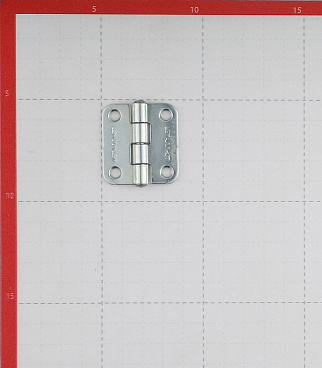 Петля ПН-5-40 карточная универсальная неразъемная 37х40 мм цинк