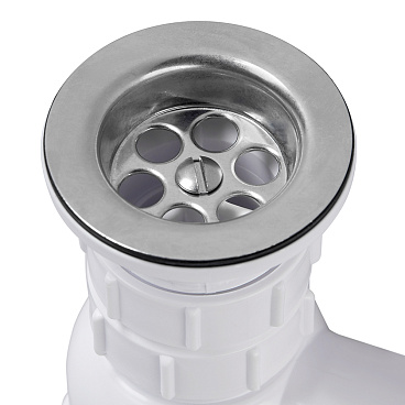 Сифон для раковины и мойки McAlpine 1 1/2х40 мм с выпуском d70 мм (MRSK2)