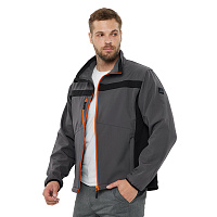 Куртка рабочая Delta Plus Lulea 2 56-58 рост 180-188 см серая/оранжевая