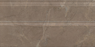 Серенада Плинтус бежевый тёмный глянцевый обрезной FMA032R 30x15