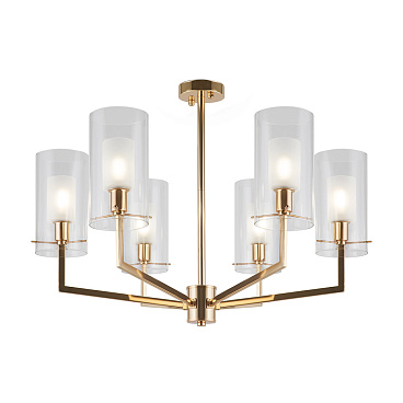 Люстра подвесная Freya Felicity E14 360 Вт 24 кв.м (FR5206PL-06FG)