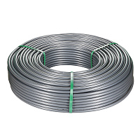 Труба для теплого пола PE-Xa Valtec 16х2,2 мм из сшитого полиэтилена с антидиффузионным слоем EVOH (200 м) серая (VA1622.3.C.200)