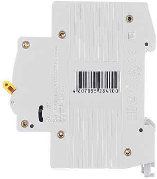 Автоматический выключатель модульный IEK Karat ВА 47-29 3P 40А тип C 4,5 кА 400 В (MVA20-3-040-C)