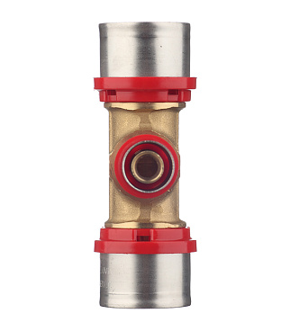 Тройник Tiemme 32(пресс) х 16(пресс) х 32(пресс)