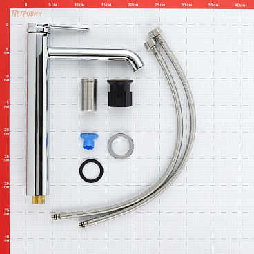 Смеситель для раковины высокий Corsa Deco VX однорычажный хром (FBVXL)
