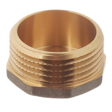 Заглушка 1 НР(ш) латунная