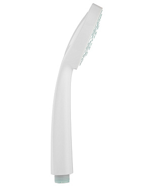 Лейка для душа Union d83 мм 1 режим без шланга пластик белая (MW071)