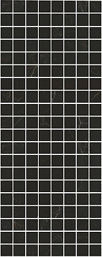 Алькала Декор черный мозаичный MM7204 20х50