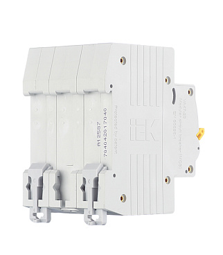 Автоматический выключатель модульный IEK Karat ВА 47-29 3P 40А тип C 4,5 кА 400 В (MVA20-3-040-C)