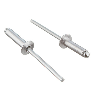 Заклепка вытяжная 4,0x16 мм алюминий/сталь (500 шт.)