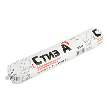 Герметик акриловый паропроницаемый наружный Стиз A белый 0,9 кг