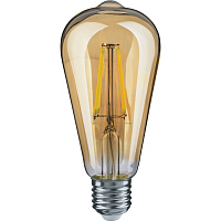 Лампа умная Navigator филаментная диммируемая Е27 8 Вт теплый/холодный 2700-6500 К IP20 ретро