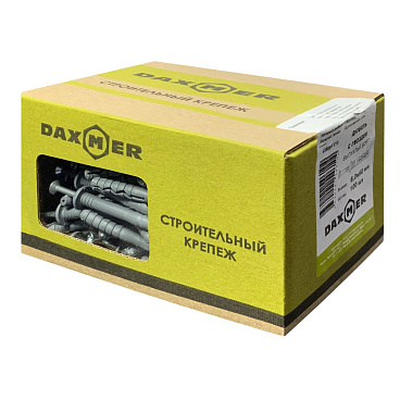 Дюбель-гвоздь 6x60 мм полукруглая манжета полипропилен (100 шт.)