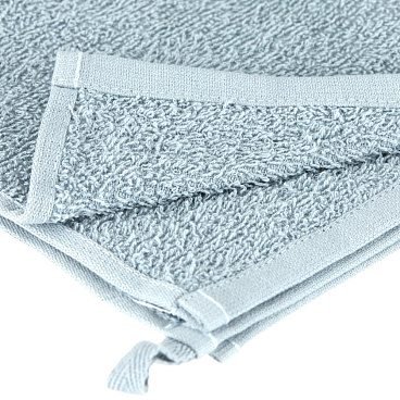 Набор салфеток махровых 30х30 см серо-зеленый (5 шт.)