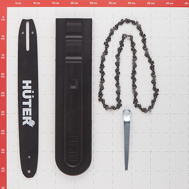 Пила цепная электрическая Huter ELS-1800P 1800 Вт 14" шаг 3/8" паз 1,3 мм 53 звена (70/10/5)