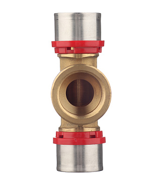 Тройник Tiemme 32(пресс) х 1 ВР(г) х 32(пресс)