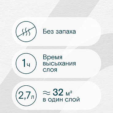 Краска интерьерная Lavelly Gamma 2 база А белая 2,7 л