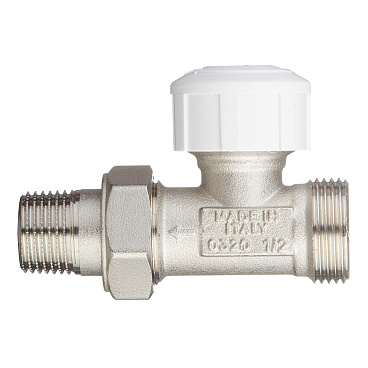 Клапан термостатический Stout 1/2 ВР(г) х 3/4 НР(ш) для радиатора под евроконус (SVT-0001-100015)