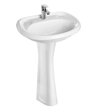 Раковина Santeri Воротынский 57 см подвесная белая (1.3111.7.S00.10B.0)