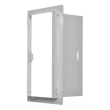 Люк ревизионный Era стальной 200х400 мм врезной с ручкой