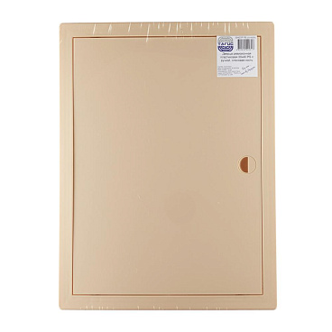 Люк ревизионный Центр Тагис ЛР пластиковый 300х400 мм врезной слоновая кость