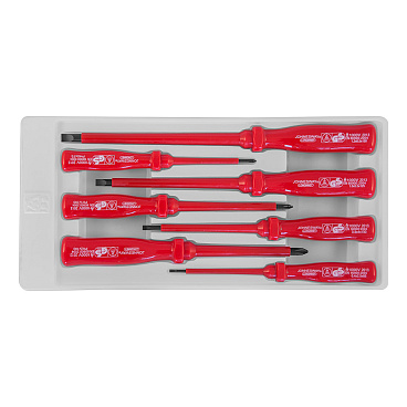 Набор отверток для электромонтажа Jonnesway (D02AP08S) (7 шт.)