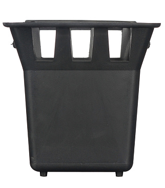 Корзина для дождеприемника пластиковая 300х300 мм Gidrolica черная