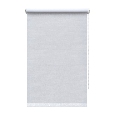 Рулонная штора блэкаут 160х175 см Decofest Каролина белая