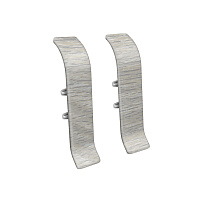 Соединитель Идеал Классик 55 мм ясень серый S-профиль (2 шт.)