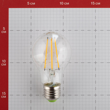 Лампа светодиодная Navigator E27 2700К 8 Вт 800 Лм 220 В груша A60 прозрачная диммируемая