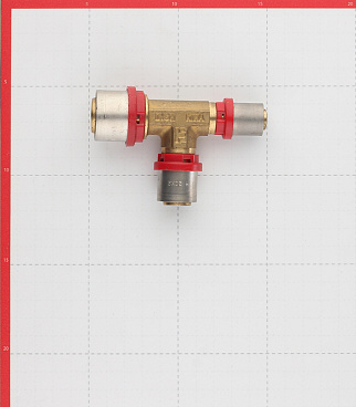 Тройник Tiemme 26(пресс) х 20(пресс) х 16(пресс)