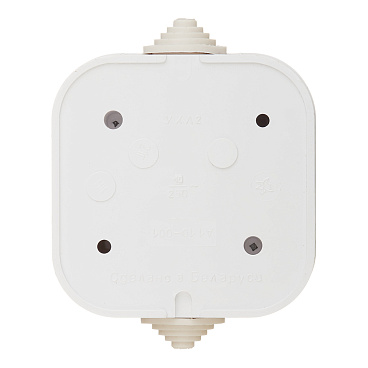 Выключатель Svet одноклавишный накладной белый (0601-00011)