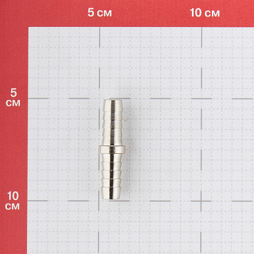 Штуцер Valtec для присоединения шланга d10 мм латунный (VTr.657.N.1010)