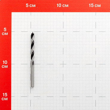Сверло по дереву спиральное КМ 5х85 мм (966066)