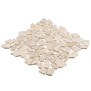 Мозаика Mir Mosaic Natural Paladium бежевая 01 из натурального камня 305х305х7 мм матовая