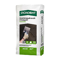 Клей для плитки Основит Базпликс AC10 серый класс C0 T 25 кг