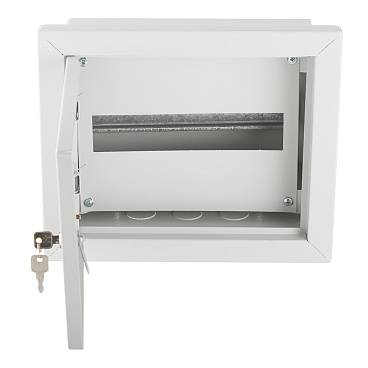 Щит распределительный встраиваемый Dekraft ЩРВ-12 металлический IP31 250х300х120 мм 12 модулей